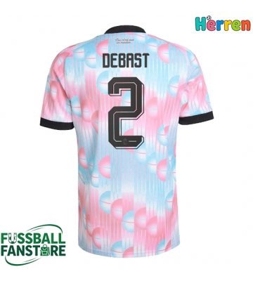 Belgien Zeno Debast #2 Replik Auswärtstrikot WM 2026 Kurzarm